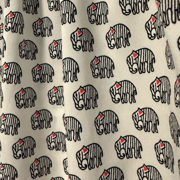 L. A Soul‎ Elephant Scoop Neck Tank Top Back
Zip White Black Medium - Picture 2 of 8